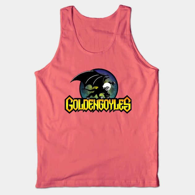 Goldengoyles Moon Tank Top by groanman